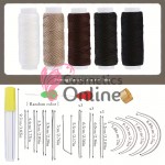 Ata pentru cusut extensii de par  50m, AT015 cu Accesorii, set 29 piese